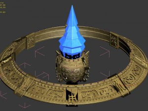 twilight circle - magic halo 3D Model