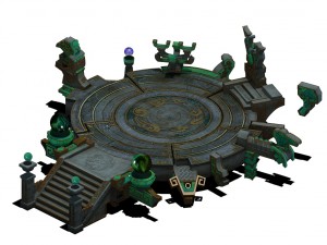mu lan temple - transmission point 25 3Dモデル