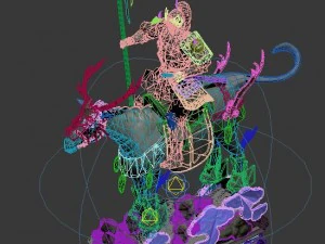 temple of mulan - statue 3D Model