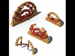 accessories - wedding decorations 01 Modèle 3D