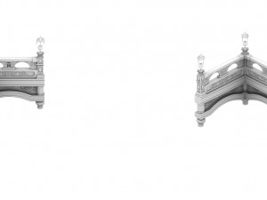accessories - wonderful fantasy - railings 01 3D Модель