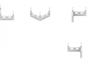 accessories - wonderful fantasy - railings 01 3D Модель