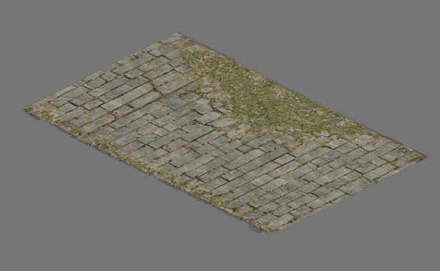 broken - ordinary tiles Modelo 3D .c4d .max .obj .3ds .fbx .stl .blend 