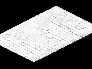 broken - ordinary tiles 3D Model