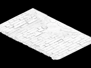 broken - ordinary tiles 3D Model