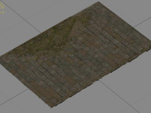 broken - ordinary tiles Modelo 3D