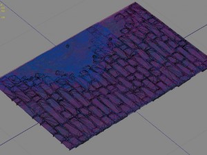 broken - ordinary tiles Modelo 3D