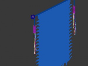 wonderful illusion - flag 03 Model 3D