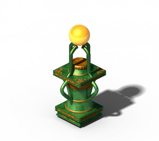 wonderful fantasy - decorative lights 3D Model .c4d .max .obj .3ds .fbx .stl .blend 