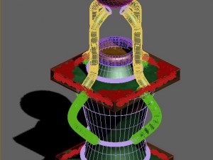 wonderful fantasy - decorative lights 3D Model