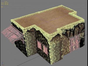 desert ancient battlefield - house 01 Model 3D