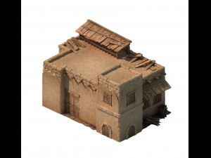 desert ancient battlefield - house 02 3D 모델