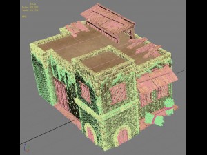 desert ancient battlefield - house 02 Modèle 3D