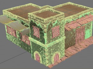desert ancient battlefield - house 04 Modelo 3D