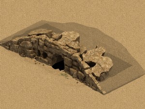 desert - monster nest 3 Modello 3D