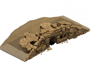 desert - monster nest 3 Model 3D