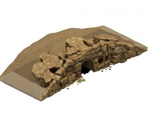 desert - monster nest 3 3D Model