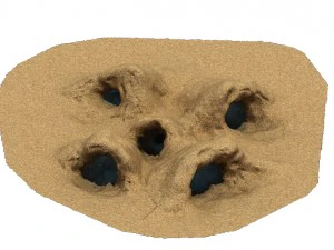 desert - monster nest 4 3D Model