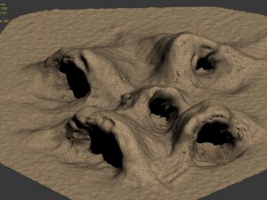desert - monster nest 4 3D 模型