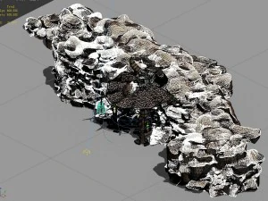 desert - monster camp 07 3D Model