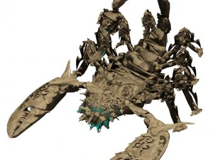 desert - scorpio 3D Model