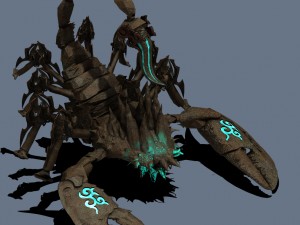 desert - scorpio 3Dモデル