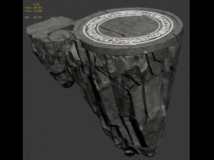 yamagata - white chishan transmission platform 3D-Modell