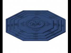 stone chamber surface -02 3D Model