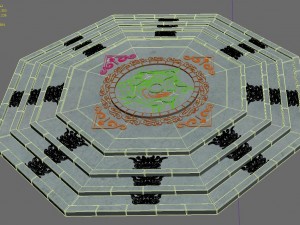 stone chamber surface -02 3D Model