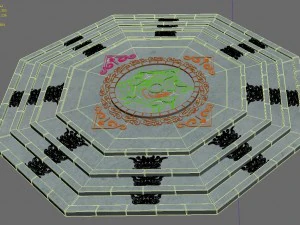 stone chamber surface -02 3D Model