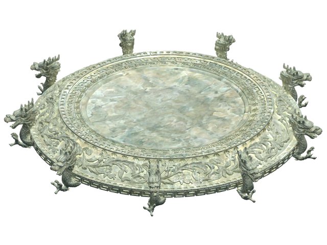 stone round chassis Model 3D .c4d .max .obj .3ds .fbx .stl .blend 