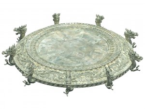 stone round chassis 3D 모델