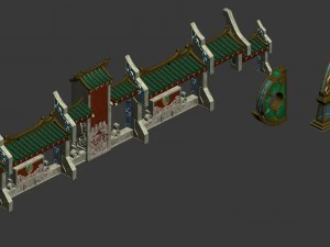 tongling tower - accessories 3D Model