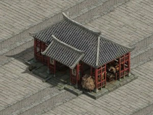 wang cheng escort - стайні 3D Модель