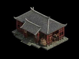 wang cheng escort - stables 3D Модель