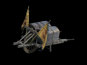 wang cheng escort - hand dart car 3D Model