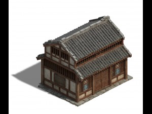 wangcheng - ordinary houses 02 Modelo 3D