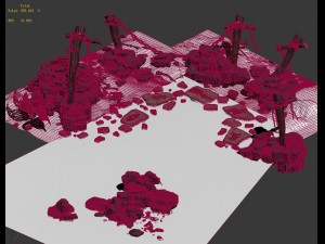 western hills - stone altar 01 Modèle 3D