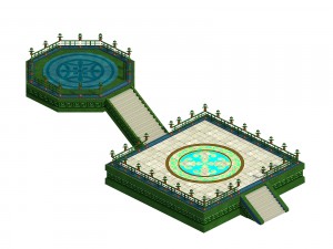 once upon a time - altar altar 032 3D Model