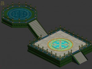 once upon a time - altar altar 032 Model 3D
