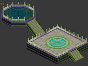 once upon a time - altar altar 032 Model 3D