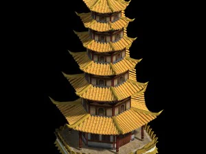 once upon a time - tower 032 3D Model