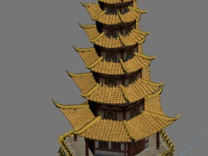 once upon a time - tower 032 3D Model