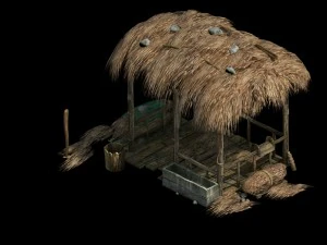 country tribe - stables 3D Model