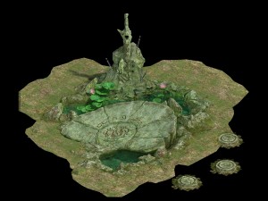 country tribe - center decoration point 3D Model
