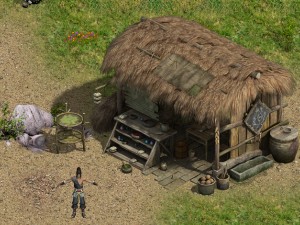 country building - drugstore 3D Model