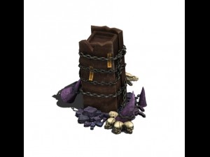 wicked grave - coffin 3D Модель