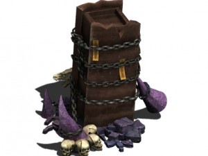 wicked grave - coffin 3D Модель