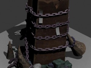 wicked grave - coffin 3D Модель
