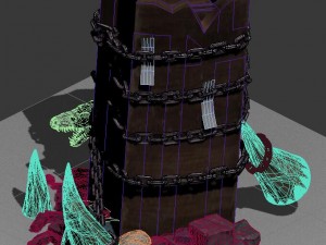 wicked grave - coffin 3D Модель